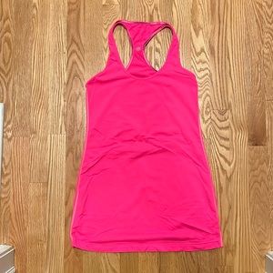 Lulu neon pink cool racer back